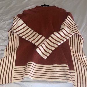 Plus size soft poncho